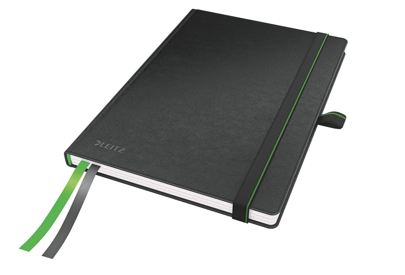 Caiet Birou Complete A5 Dictando 80 File Negru Leitz, varianta negru