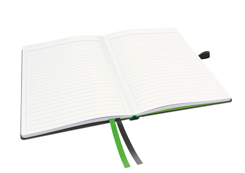 Caiet Birou Complete A5 Dictando 80 File Negru - Leitz