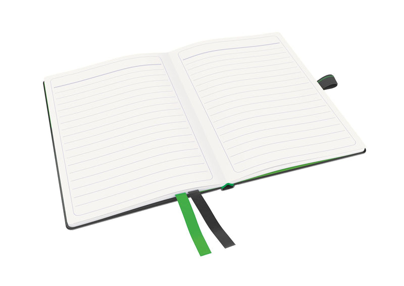 Caiet Birou Complete A6 Dictando 80 File Negru - Leitz