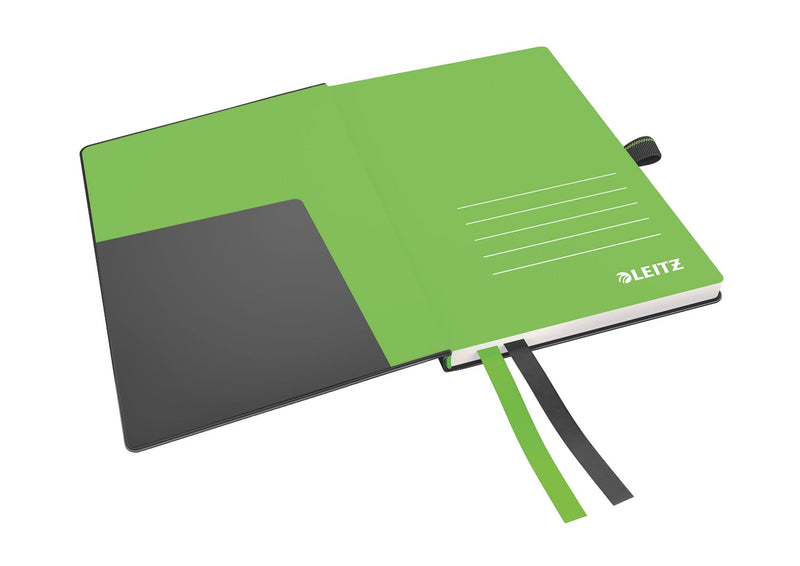 Caiet Birou Complete A6 Dictando 80 File Negru - Leitz