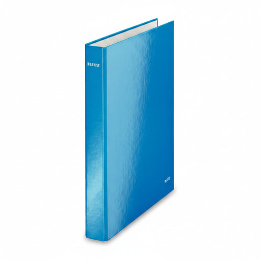 Caiet Mecanic A4 2 Inele 25MM/40MM Albastru Metalizat WOW Leitz