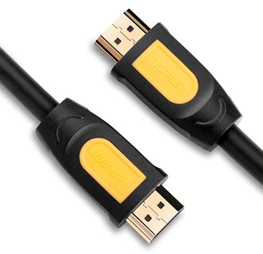 Cablu HDMI Ugreen HD101 4K@60Hz 5m galben-negru