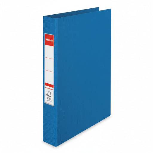 Caiet Mecanic A4 2 Inele 25MM/42MM Albastru Standard Esselte