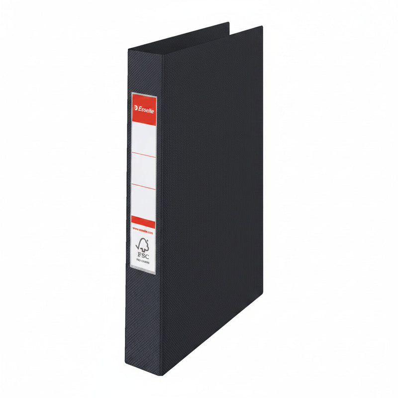 Caiet Mecanic A4 2 Inele 25MM/42MM Negru Standard Esselte
