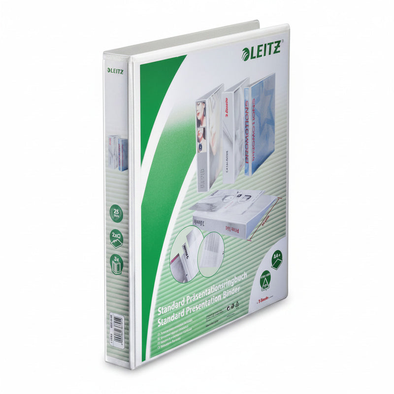Caiet Mecanic A4 2 Inele 25MM/44MM Alb Maxi Panorama Leitz