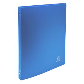 Caiet Mecanic A4 4 Inele 15MM/20MM Coperți Flexibile Bleu Exacompta