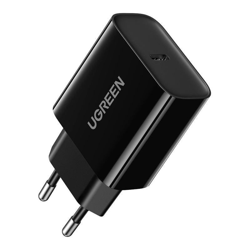 Încărcător Rețea CD137 18W USB-C Negru Ugreen