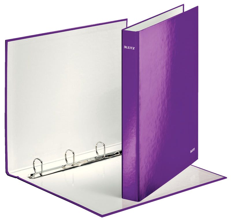 Caiet Mecanic A4 4 Inele 25MM/40MM Mov Metalizat WOW - Leitz