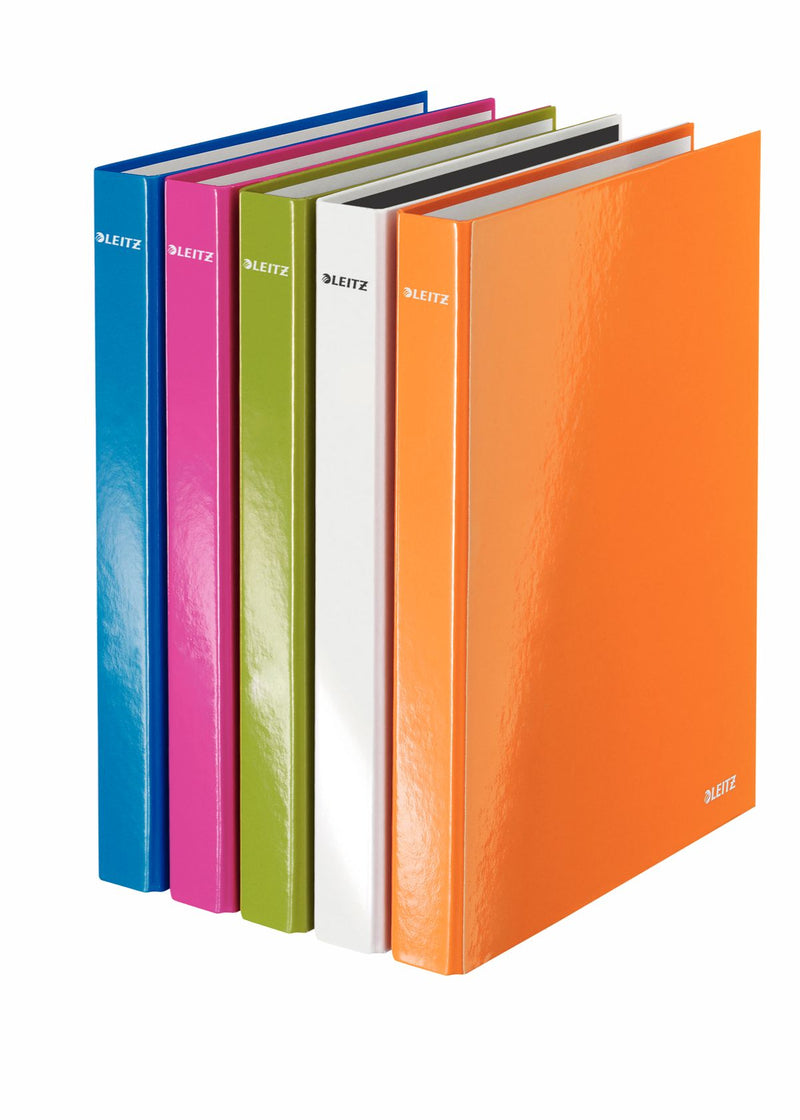 Caiet Mecanic A4 4 Inele 25MM/40MM Roz Metalizat WOW - Leitz