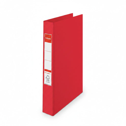 Caiet Mecanic A4 4 Inele 25MM/42MM Roșu Standard Esselte