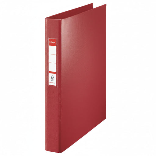 Caiet Mecanic A4 4 Inele 25MM/42MM Vișiniu Standard Esselte