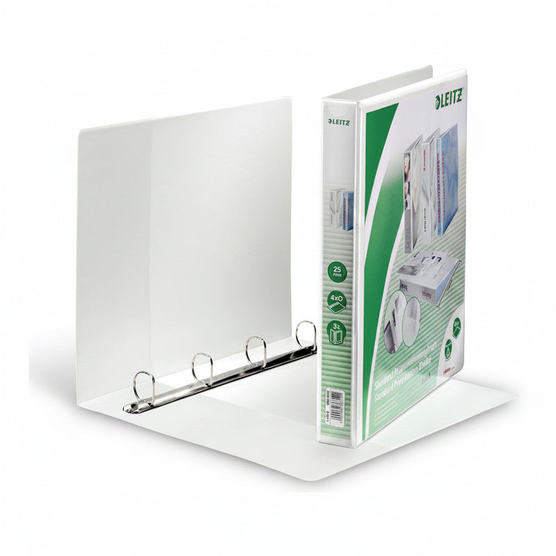 Caiet Mecanic A4 4 Inele 25MM/44MM Alb Maxi Panorama Leitz