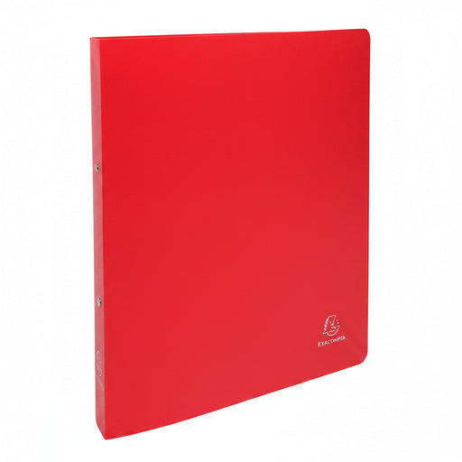 Caiet Mecanic A4+ 2 Inele 30MM/40MM Coperți Flexibile Roșu Exacompta