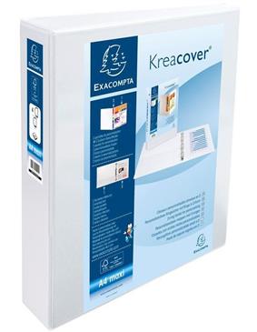 Caiet Mecanic A4+ 4 Inele 60 MM 2 Buzunare Kreacover - Exacompta