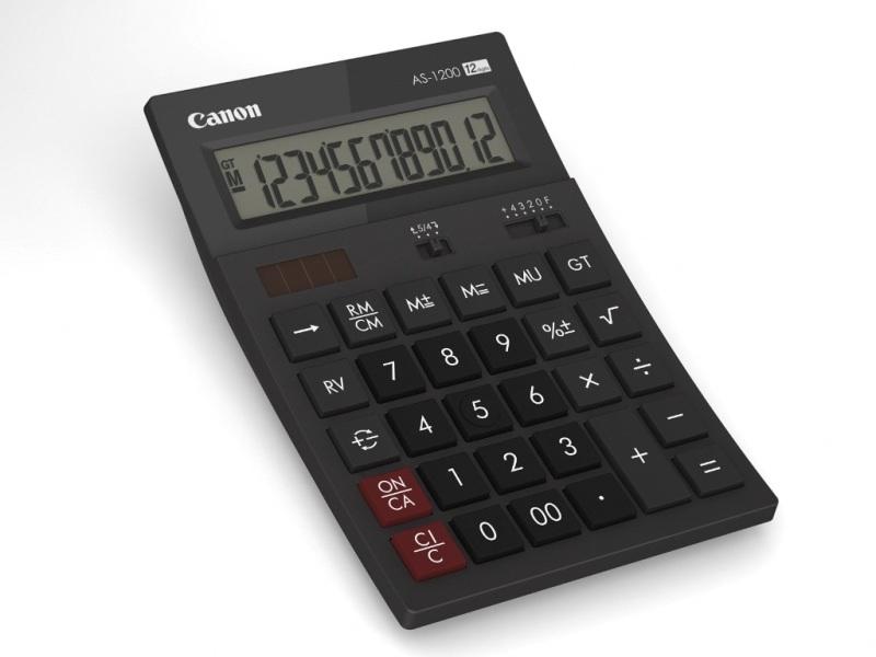 Calculator de Birou 12 Digiți AS1200 Canon