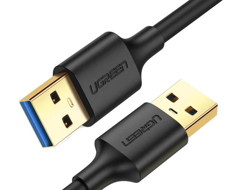 Cablu USB 3.0 tata-tata Ugreen US128 1m negru