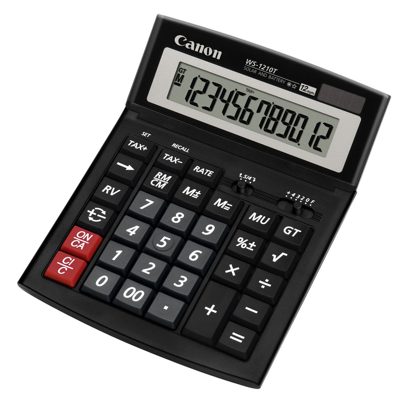 Calculator de Birou 12 Digiți WS1210T 198 x 150 mm Canon