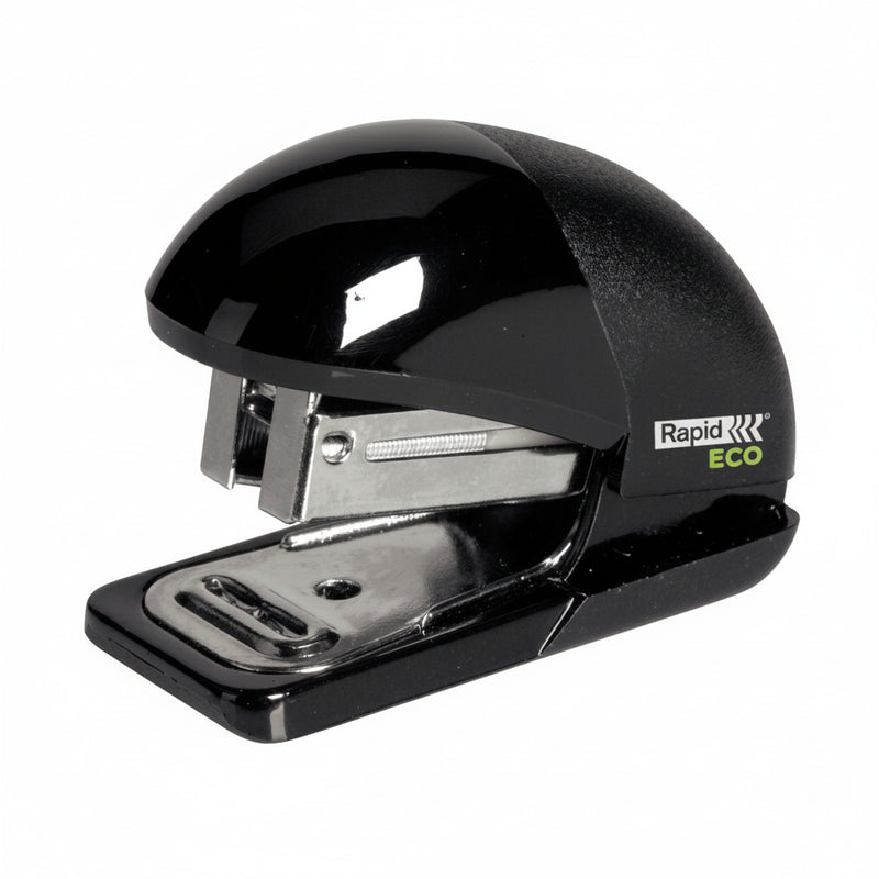 Mini Capsator Rapid Fashion Eco, capse 26/6, 10 coli - Negru