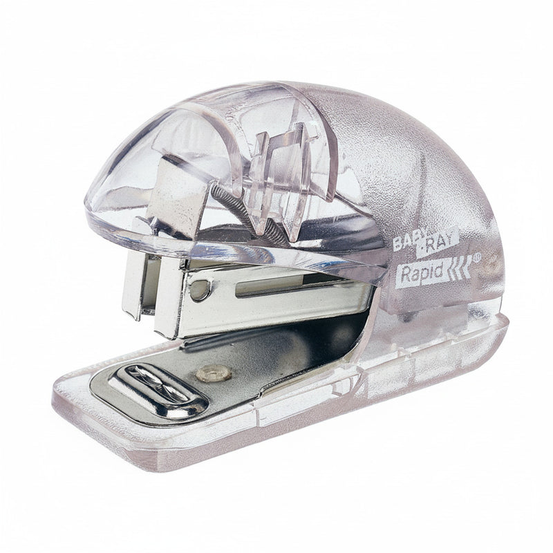 Mini Capsator Rapid F4, capse 24/6, 10 coli - Transparent
