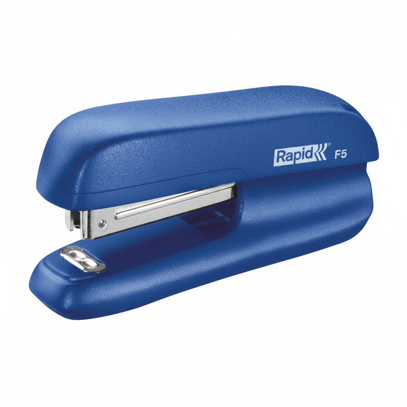 Mini Capsator Rapid F5, capse 26/6, 10 coli - Albastru