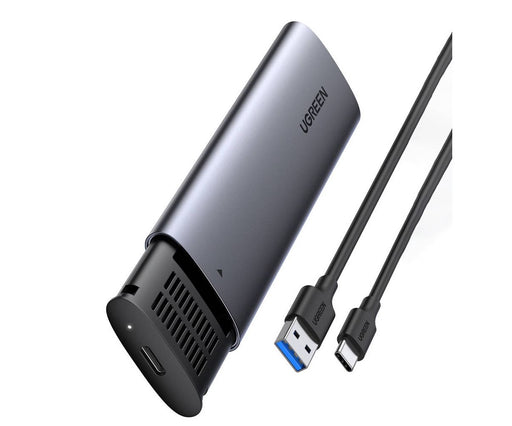 Rack extern CM400 pt SSD M.2 NGFF SATA compatibile cu form factor 2280/2260/2242/2230 cablu inclus de 50 cm USB - Ugreen