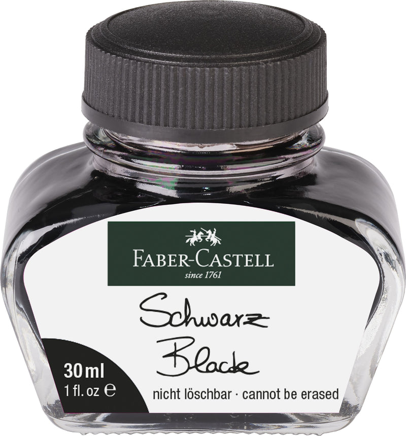 Cerneală 30 ml Neagră Faber-Castell