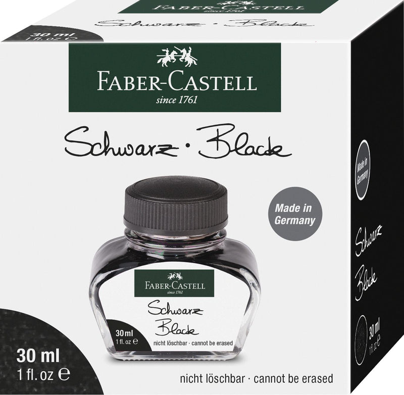 Cerneală 30 ml Neagră Faber-Castell