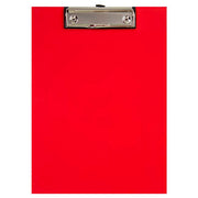 Clipboard Dublu A5 Roșu marca Noki cu copertă protectoare și clemă metalică