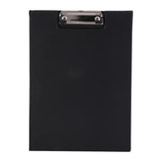 Clipboard Dublu Negru marca Deli cu copertă protectoare și clemă metalică