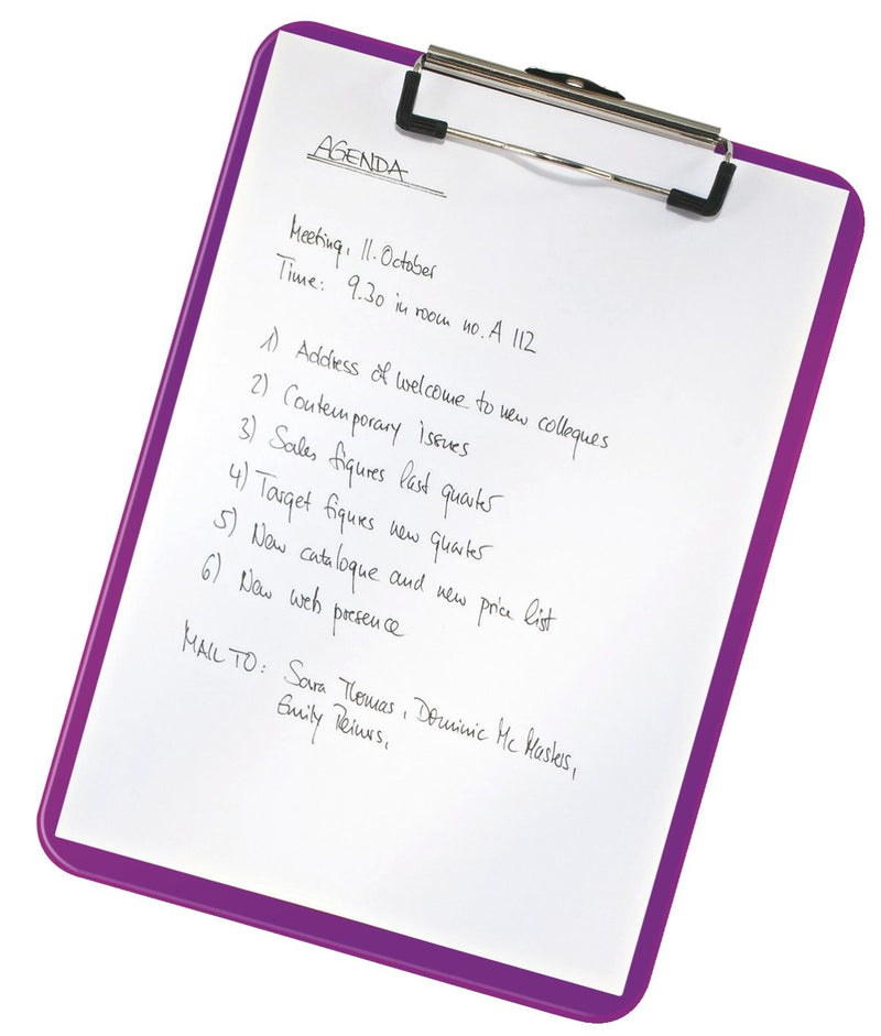 Clipboard Simplu Mov Metalizat WOW - Leitz
