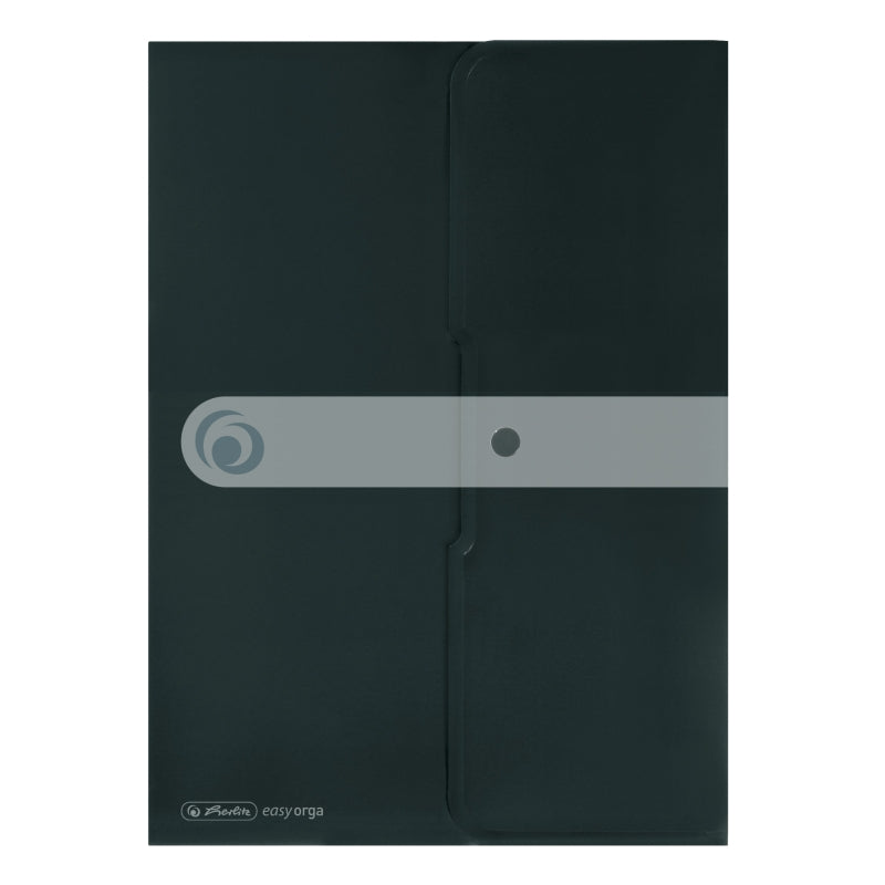 Mapă A4 EOTG PP 20mm capsă negru opac Herlitz