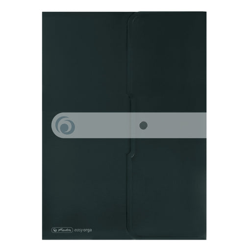 Mapă A4 EOTG PP 20mm capsă negru opac Herlitz
