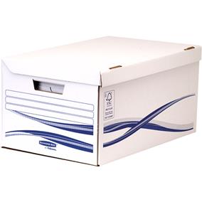 Container Arhivare cu Capac Bankers Box 350x260x526mm - Fellowes