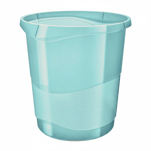 Coș birou Esselte Colour'Ice 14L albastru translucid