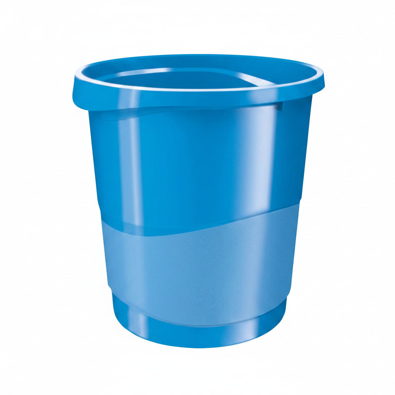 Coș birou Esselte Europost 14L albastru, design modern