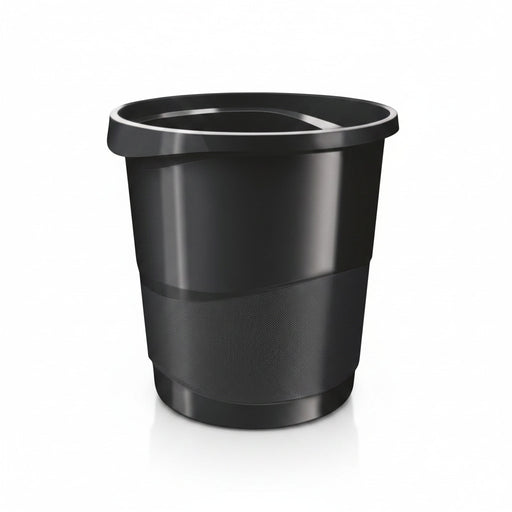 Coș birou Esselte Europost 14L negru, design elegant