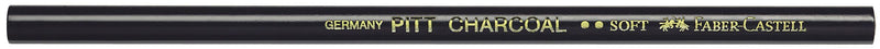 Creion Cărbune Natural Pitt Monochrome Soft Faber-Castell