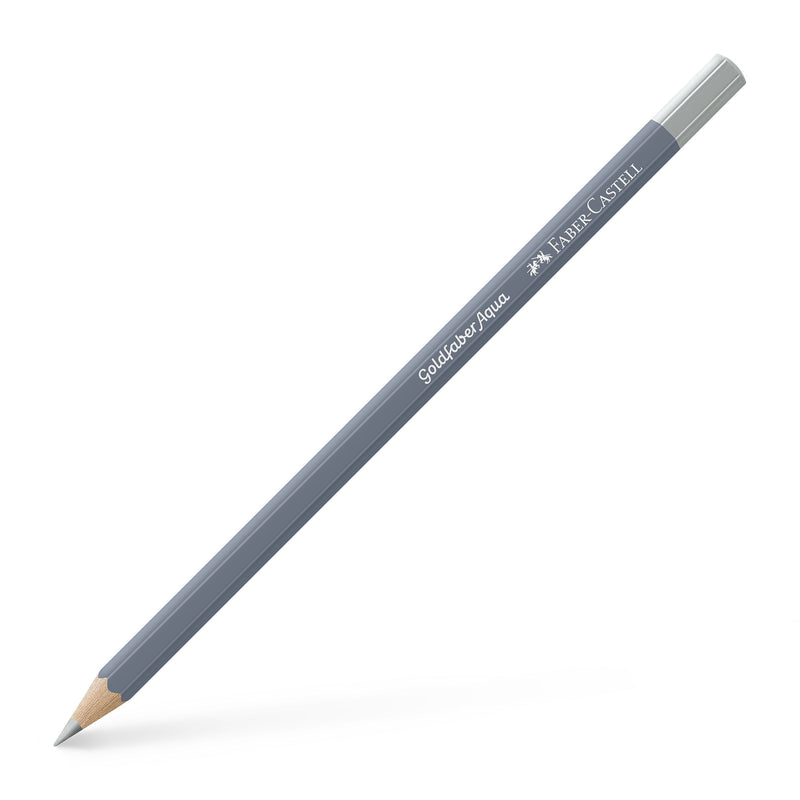Creion Colorat Acuarelă Goldfaber Aqua Faber-Castell Argintiu