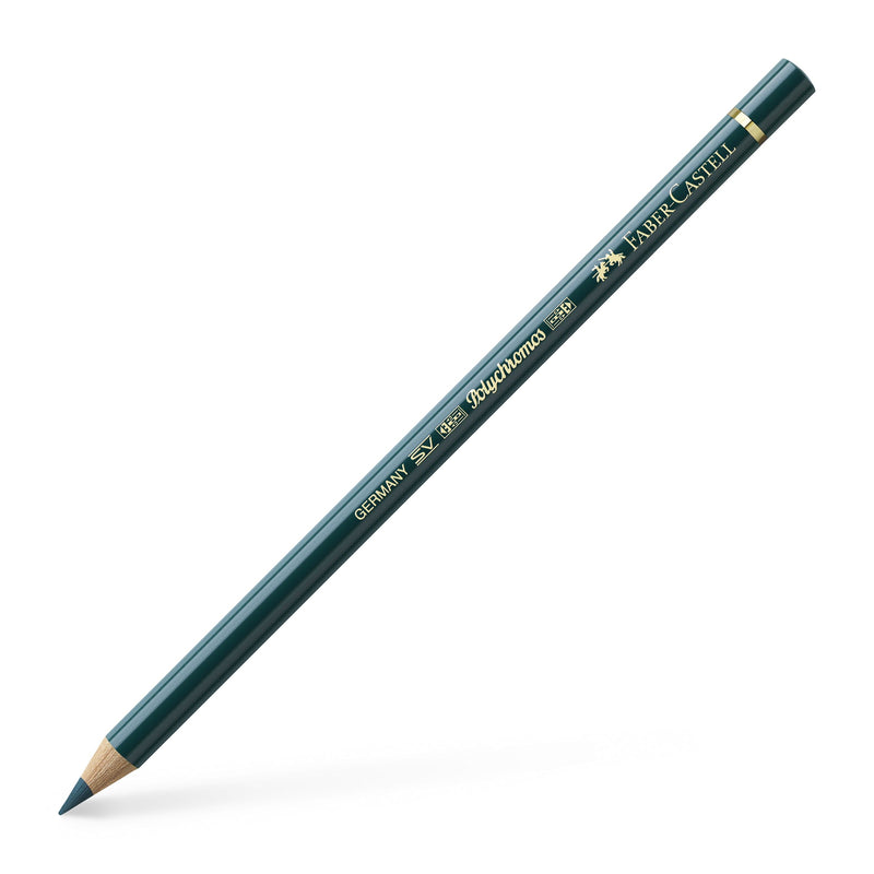Verde Cobalt Închis - Creion colorat Polychromos Faber-Castell