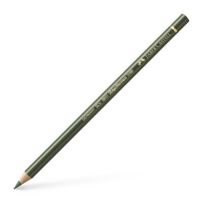 Verde Crom Opac - Creion colorat Polychromos Faber-Castell