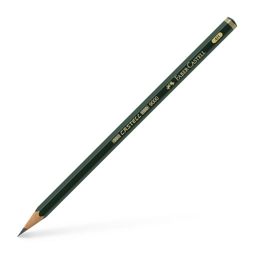 Creion Grafit Castell 9000 4H fără Gumă Faber-Castell
