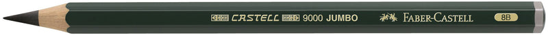 Creion Grafit Castell Jumbo 8B Faber-Castell