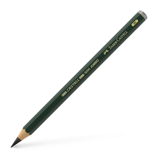 Creion Grafit Castell Jumbo 8B Faber-Castell
