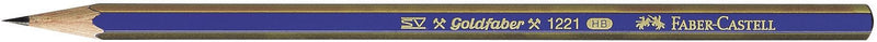 Creion Grafit Goldfaber 1221 HB fără Gumă Faber-Castell