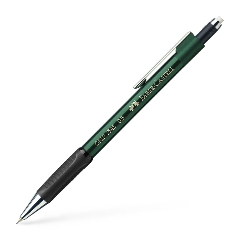 Creion Mecanic Grip 1345 0,5 mm Verde Faber-Castell