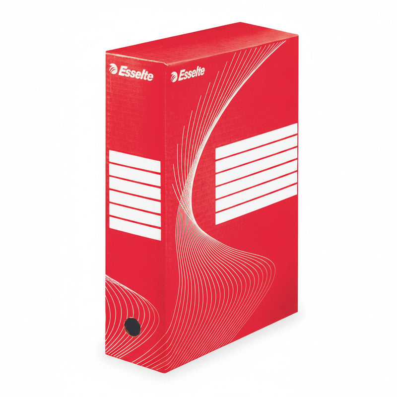 Cutie Arhivare 10cm Boxy Roșie 245x100x345mm - Esselte