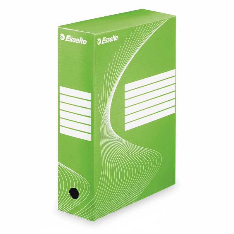 Cutie Arhivare 10cm Boxy Verde 245x100x345mm - Esselte