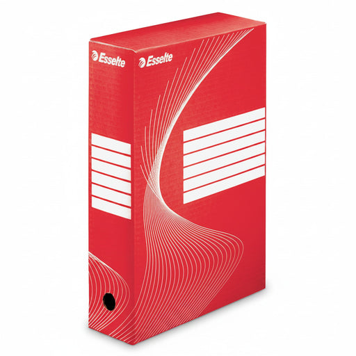 Cutie Arhivare 8cm Boxy Roșie 245x80x345mm - Esselte