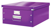 Cutie Depozitare Mare Mov Click&Store 369x200x482mm - Leitz