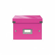 Cutie Depozitare Mică Roz Click&Store 220x160x282mm - Leitz